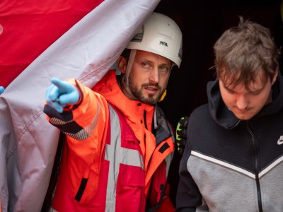 Taktické cvičení složek IZS v Jindřichově Hradci